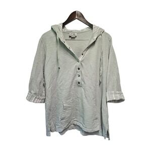 WILD‎ PALMS Hoodie Seafoam Green LARGE